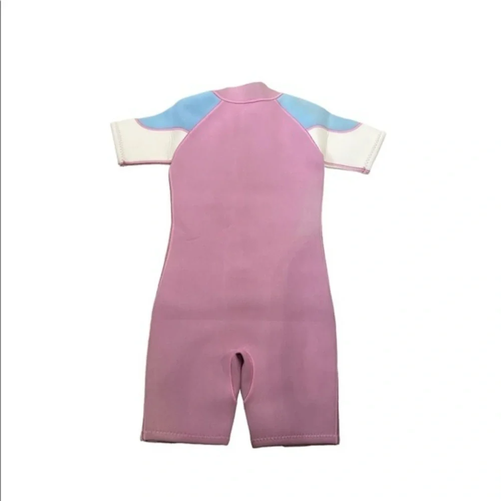 ZCCO Girl’s‎ Wetsuit 2.5mm Neoprene Short Sleeve One Piece Shorty Wetsuit Medium